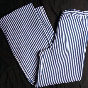 Vintage Jack Winter Mod Striped Polyester Pants Flared